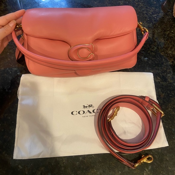 Coach Handbags - Coach Pink Pillow Tabby Shoulder Bag 26